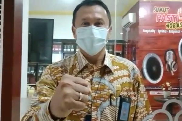 Kepala Kantor Kemenkum HAM Sumut Drs. Imam Suyudi, Bc.IP., S.H., M.H.