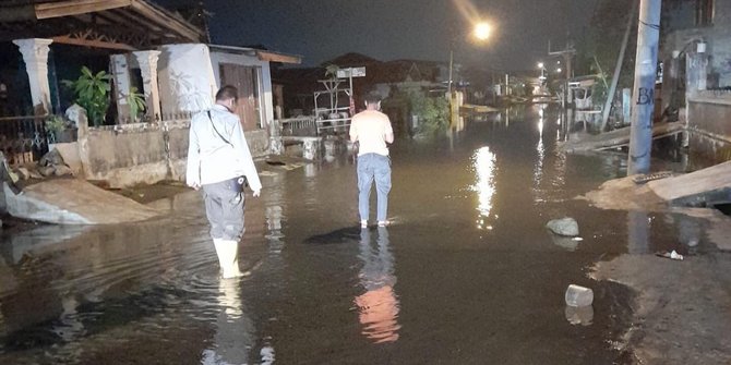 60.102 Jiwa Terdampak Banjir Rob di Kota Medan