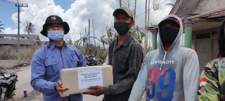 INALUM Kirim Bantuan dan Tim Relawan ke Lokasi Bencana Semeru