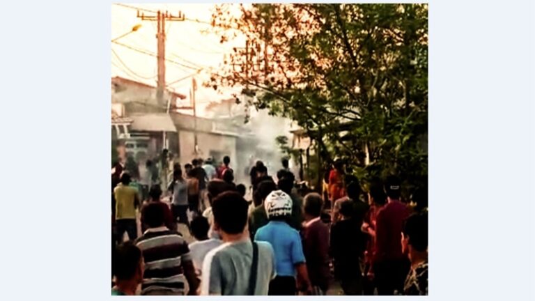 Tawuran Kembali Terjadi di Belawan, Rumah Sewa Ludes Terbakar