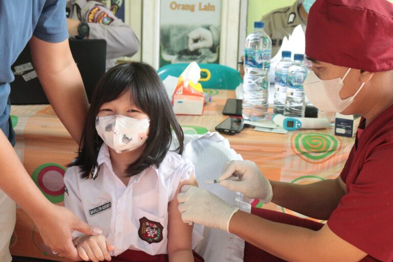 Vaksinasi Merdeka, Anak 6-11 Tahun di SD Muhammadiyah