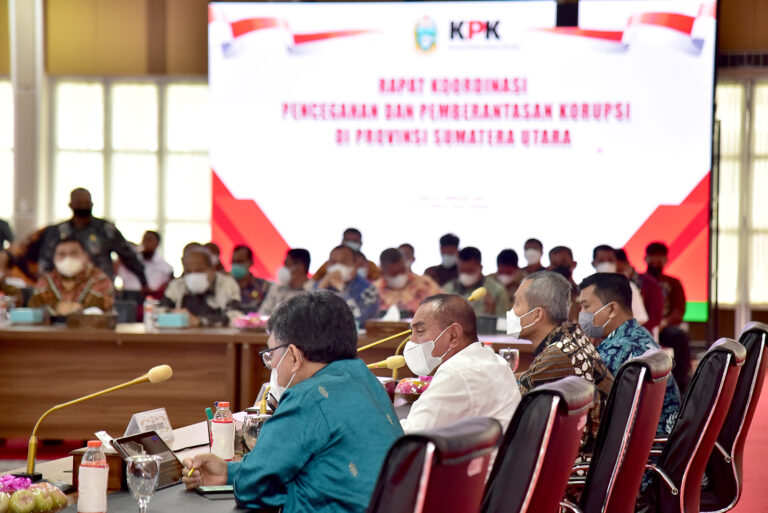Tertinggi di Sumut, Nilai MCP Pemprov Sumut Capai 91,69%