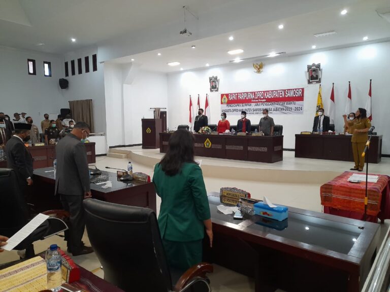 Wisnu Sidabutar Gantikan Paham Gultom di DPRD Samosir