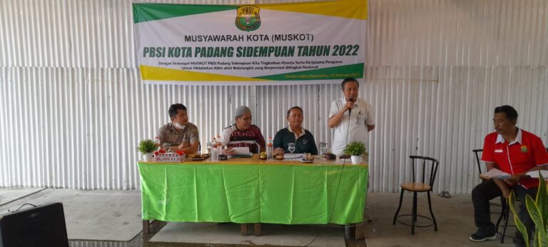 Irfan Bakhri Siap Pimpin PBSI di Padang Sidimpuan 