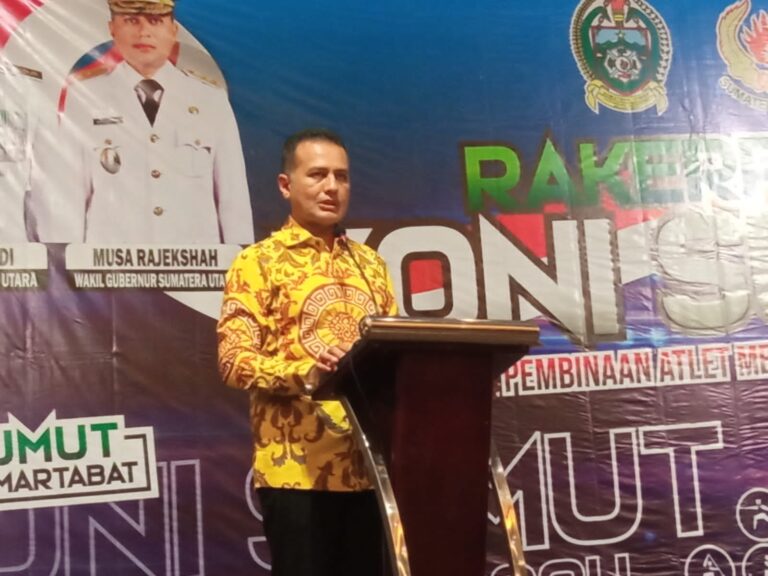 Raker KONI Sumut Menuju PON XXI, Ijeck: Sumut Harus Berprestasi