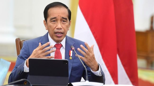 Pulang Camping, Jokowi Gelar Rapat Bahas Kelangkaan Minyak Goreng