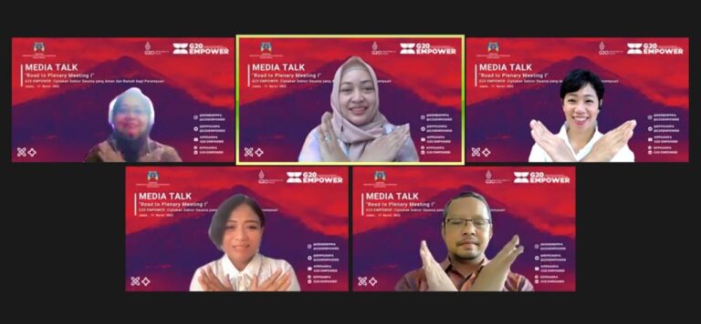 G20 EMPOWER Presidensi Indonesia Fokus Dorong Pemberdayaan Perempuan pada Sektor Swasta dan Publik