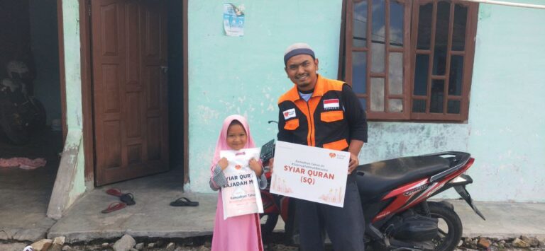 Syiar Quran Rumah Zakat Salurkan Program ke Sidikalang