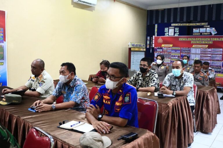 OPD Pemko Binjai Ikuti Rapat Virtual Bersama Kapolri
