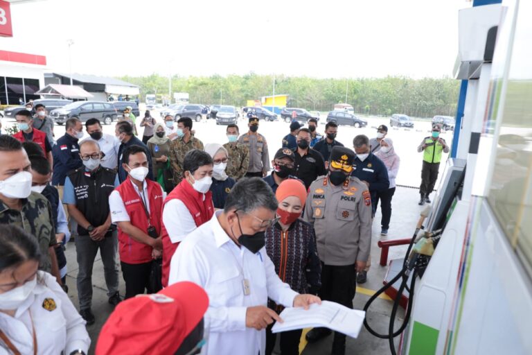 Kapolda Sumut Dampingi Menteri ESDM RI dan Dirut Pertamina Cek BBM