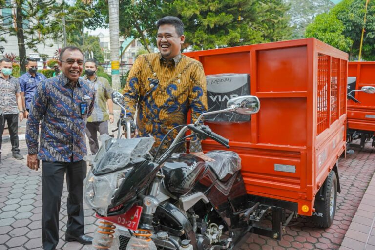 Becak Sampah Hanya Terparkir di Kelurahan, Bobby Minta DKP Optimalkan Penggunaan