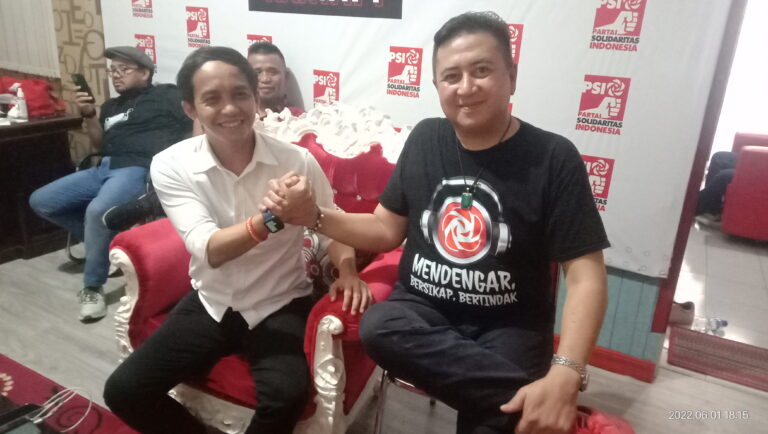 Pengurus DPP PSI Sambangi Kota Medan, Raja Antoni: Perkokoh Solidaritas