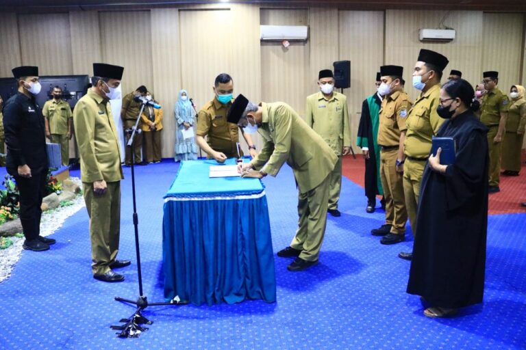 Sebanyak 71 Pejabat Fungsional Pemko Binjai Dilantik