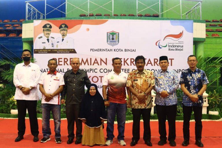 Atlet Difabel Binjai Punya Gedung Tempat Berlatih