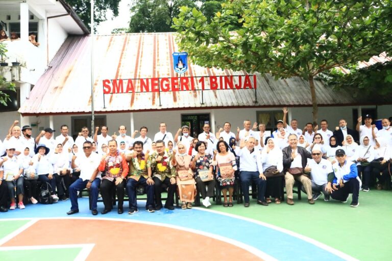 PT ASKRINDO Salurkan Dana CSR ke SMAN 1 Binjai