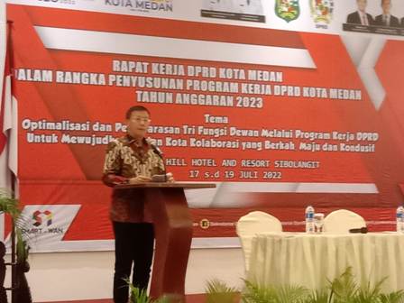 Raker DPRD Medan Ditutup, Hasyim: Kawal Program Kerja Pemko