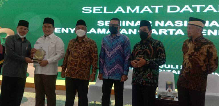 Seminar Nasional Dihadiri Wamenag, Romo: Butuh Sinergitas dan Satgas Penyelamatan Harta Benda Wakaf