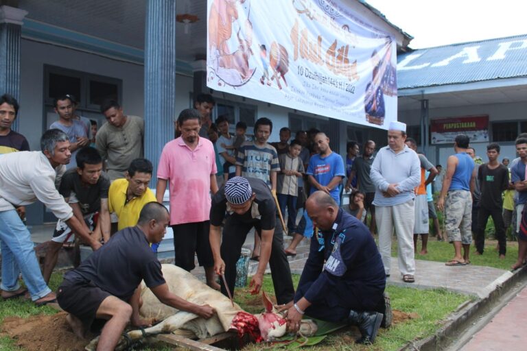Warga Binaan Lapas Kelas IIB Padang Sidimpuan Ikut Rayakan Idul Adha