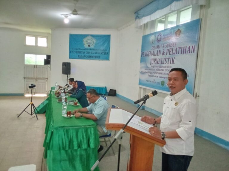 Sukri Falah Alumni UGNP Terpanggil Jadi Pemateri Pelatihan Jurnalistik