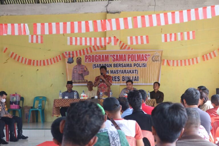 Amir Hamzah dan Kapolres Cari Solusi Persoalan Masyarakat Beguldah