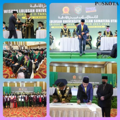 1.191 Lulusan UISU Diwisuda