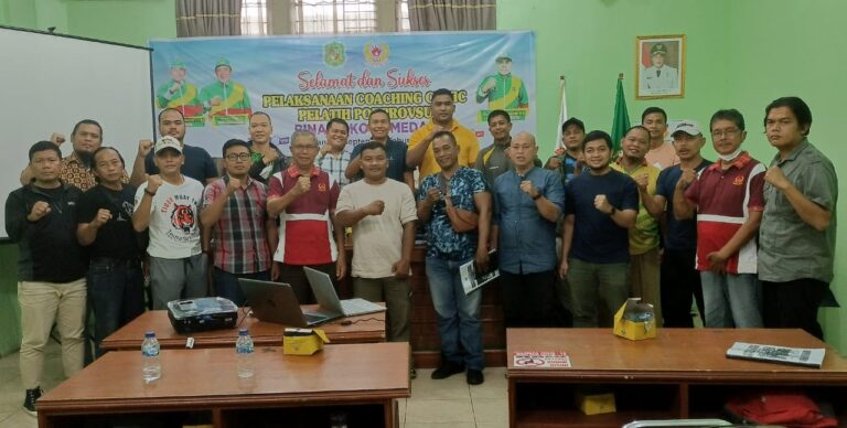 Gelar Coaching Clinic, Ketua KONI Medan: Pertahankan Gelar Juara