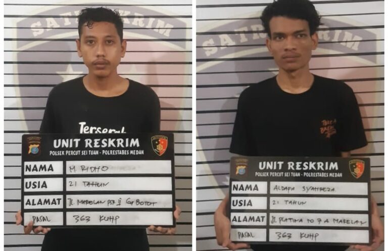 Polisi Ringkus Komplotan Pelaku Curanmor Kawasan Cemara Asri