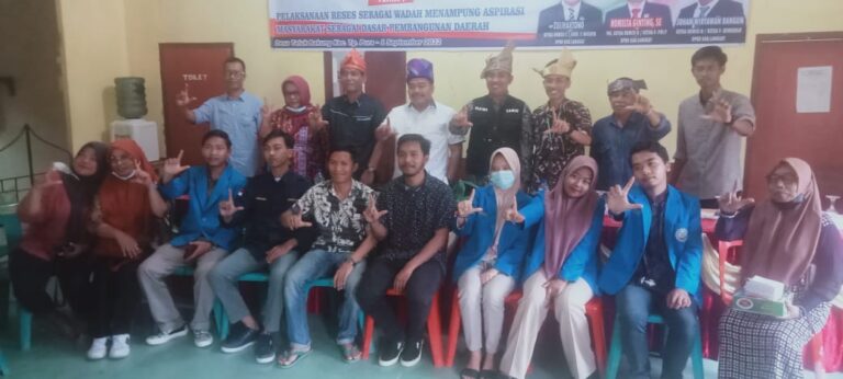Romelta Ginting Bersama Johan Wiryawan Bangun Reses di Tanjung Pura