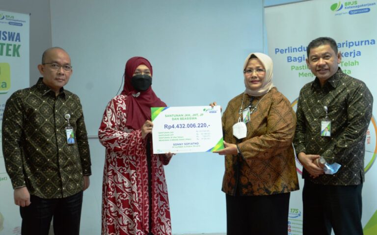 BPJS Ketenagakerjaan Berikan Manfaat Kecelakaan Kerja Meninggal Dunia Saat WFH Hingga Rp 4,4 Miliar