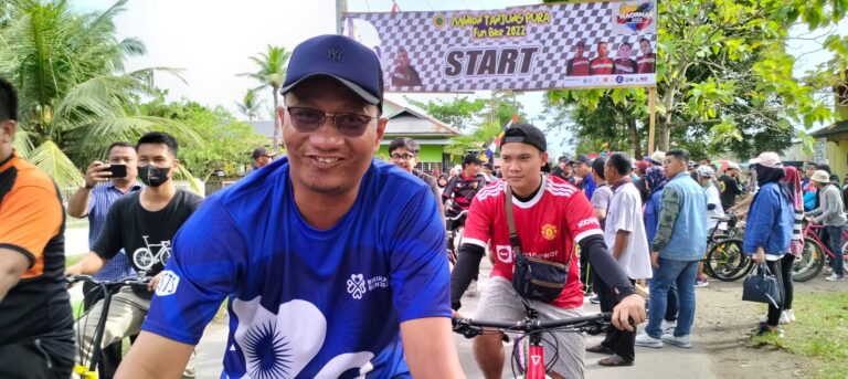 Haornas, Surkani Apresiasi Kegiatan Fun Bike Minion Tanjung Pura