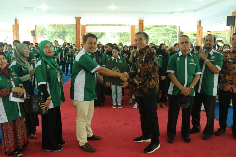 Mahasiswa USU KKNT di Pemko Binjai