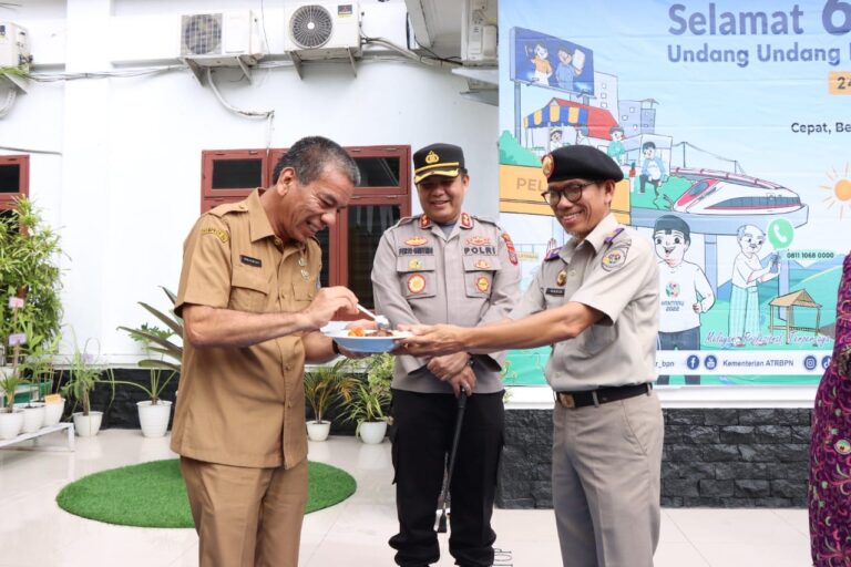 HUT BPN ke-62 dan Penyerahan Seritifikat  Tanah Pemko Binjai
