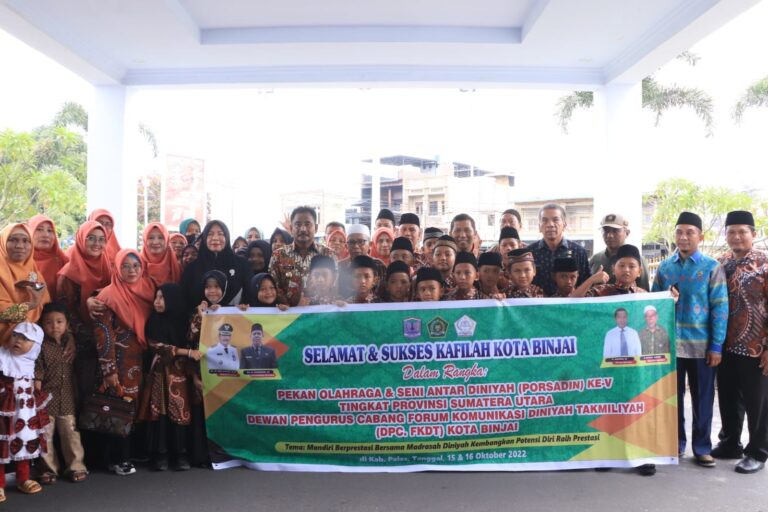 Amir Lepas Peserta Porsadin FKDT Kota Binjai