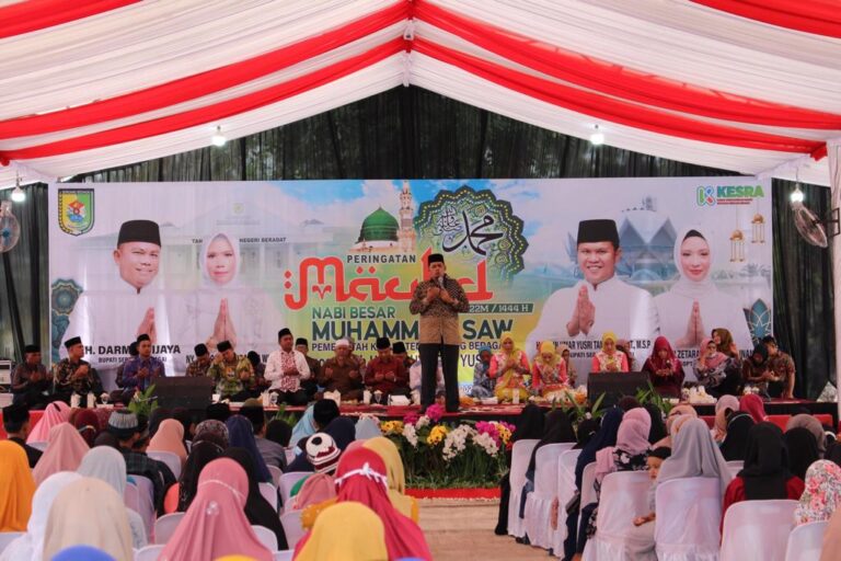 Bupati Sergai Ajak Umat Islam Teladani Nabi Muhammad SAW