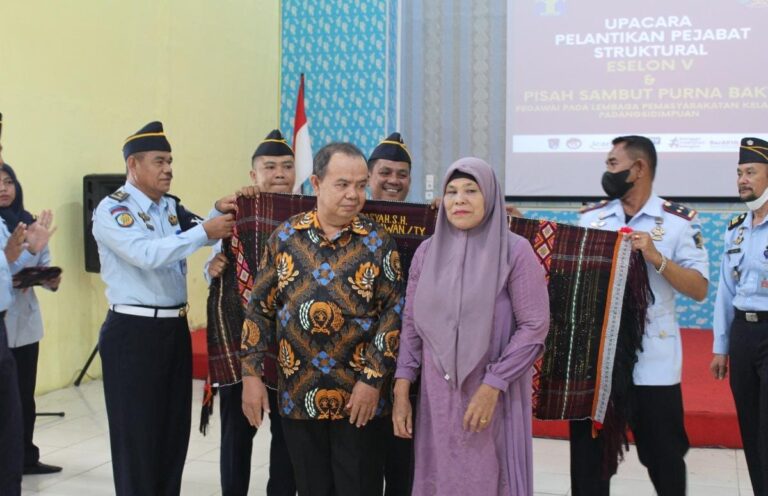 Sebanyak 2 Pegawai Lapas Sidimpuan Masuk Masa Pensiun