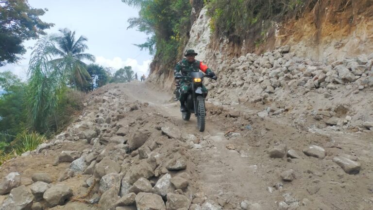 Dandim 0210/TU Letkol Inf Hari Sandra Tinjau Progres Pembukaan Jalan di Hasinggaan