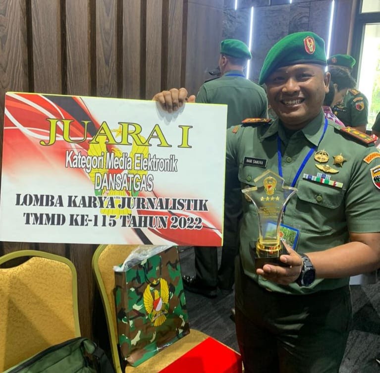 Bravo Kodim 0210/TU, Juara 1 LKJ Kategori Dansatgas TMMD ke-115