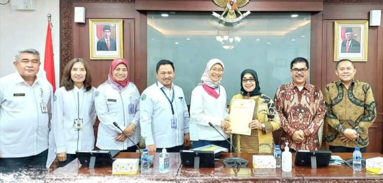 Wabup Labuhanbatu Hj Ellya Rosa Audiensi ke Kemendes RI
