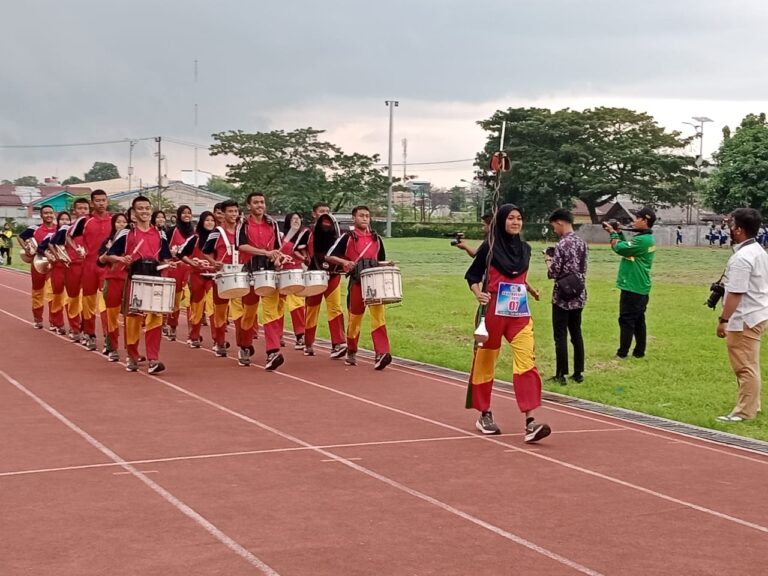 Medan Juara Umum Cabor Drum Band Porprovsu 2022