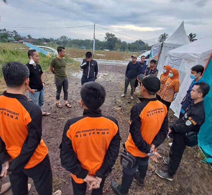 Tim Medis Sebar Vaksin Tetanus dan Flubio di Kawasan Pasca Gempa Cianjur