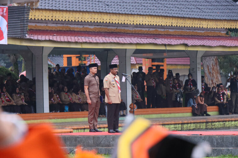 Peringatan Hari Pramuka ke 61 Tahun 2022 di Binjai  Meriah