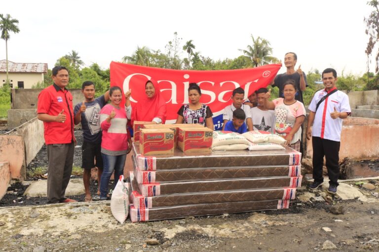Kebakaran di Sunggal, Pabrik Spring Bed Caisar Sumbang Kasur