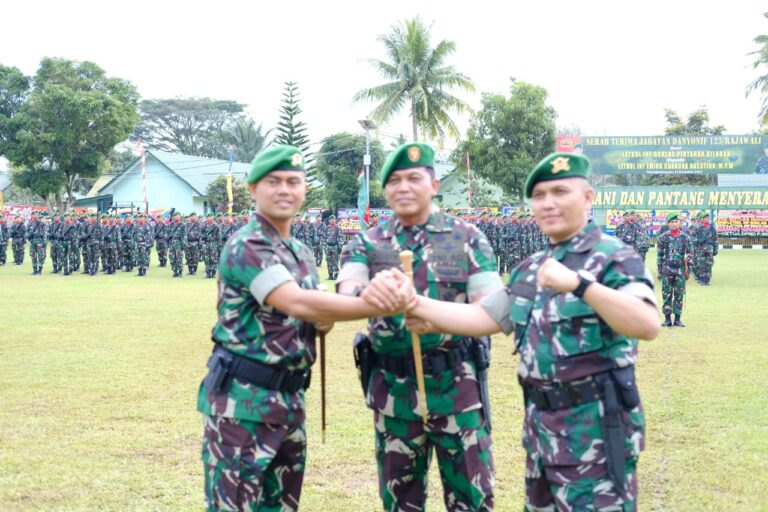 Ada Pesan Dari Kolonel Inf Dody Tri Winarto Ke Pejabat Baru Danyon 123/Rajawali