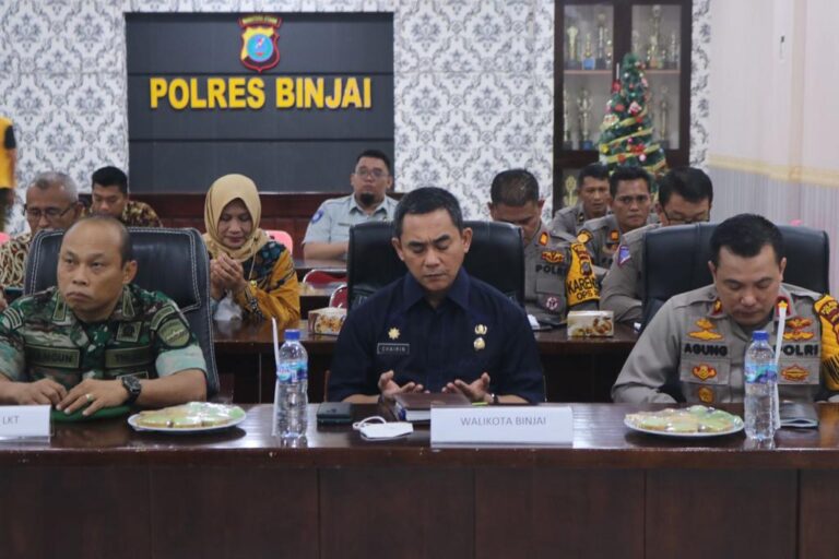 Rakor Lintas Sektoral Kesiapan Pengamanan Natal 2022 dan Tahun Baru 2023