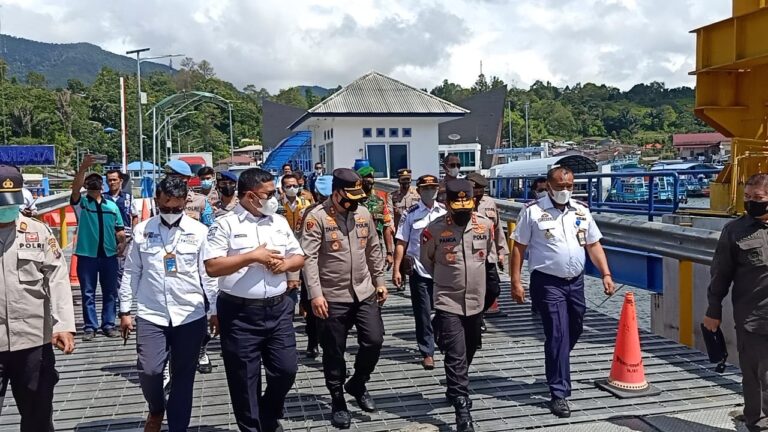 Jelang Nataru, Kapolda Sumut Cek Pelabuhan Ajibata