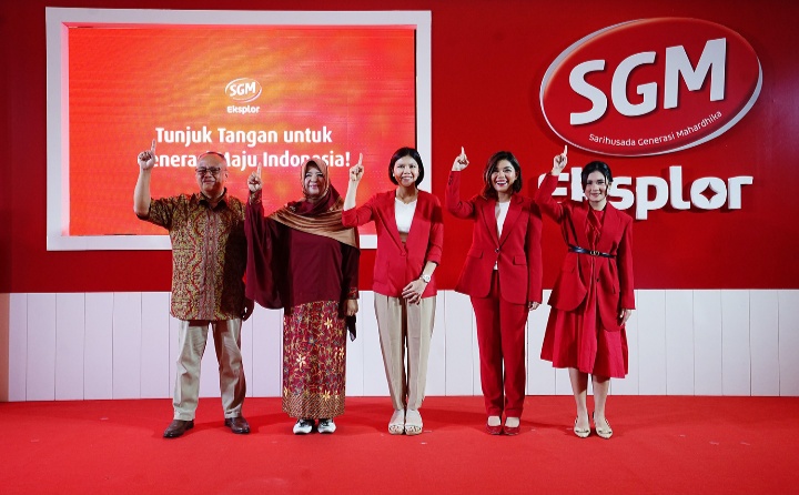 Wujudkan Generasi Emas 2045, SGM Eksplor Terus Dukung Akses Nutrisi dan Pendidikan
