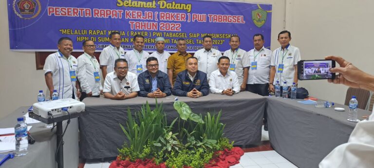 PWI TABAGSEL Laksanakan Raker, Siap Sukseskan HPN 2023 di Sumut