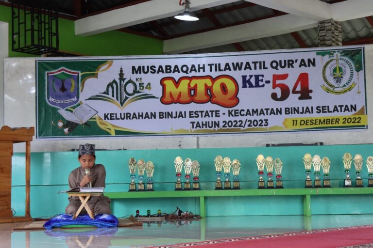 Seleksi MTQ ke 54 Tingkat Kelurahan di Kota Binjai Dimulai