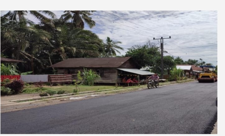 PTPN IV Kebun Timur Salurkan TJSL untuk Sarana Jalan Desa Sondat