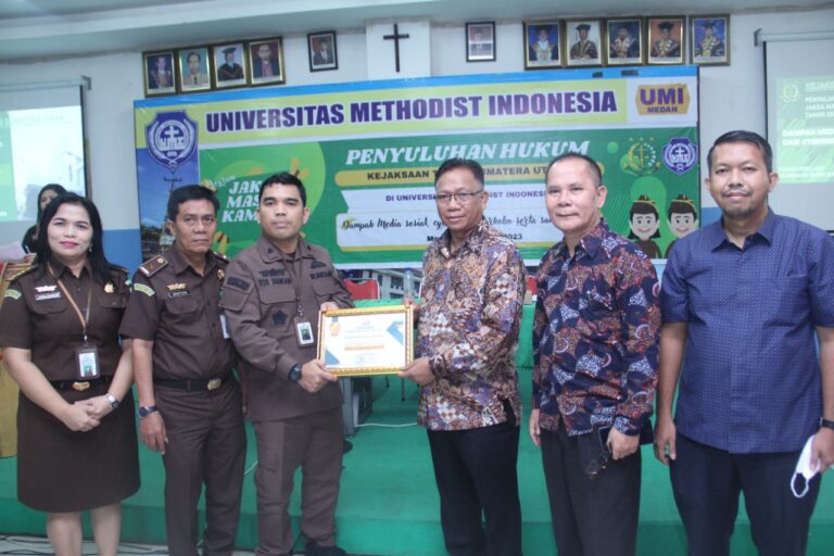 Sampaikan Dampak Media Sosial, Jaksa Masuk Kampus UMI Medan